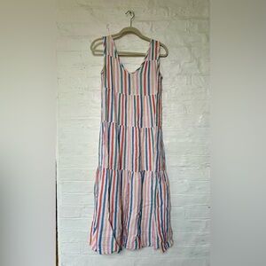 Marine Layer Corinne Double Cloth Maxi Dress